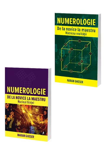 Pachet Numerologie de la novice la maestru. Set 2 carti
