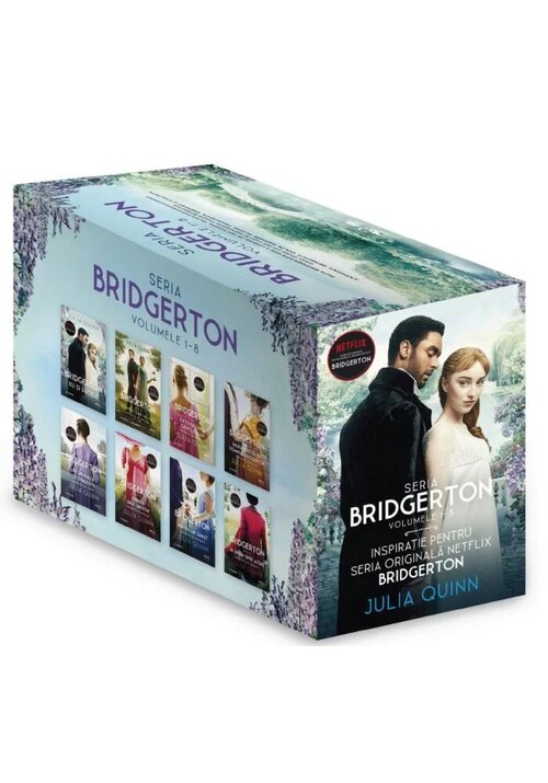 Pachet Seria Bridgerton, 8 volume