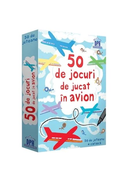 50 de jocuri de jucat in avion