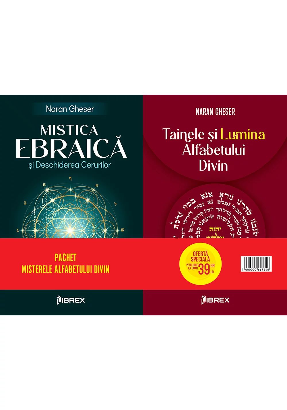 Pachet Misterele Alfabetului Divin. Set 2 carti