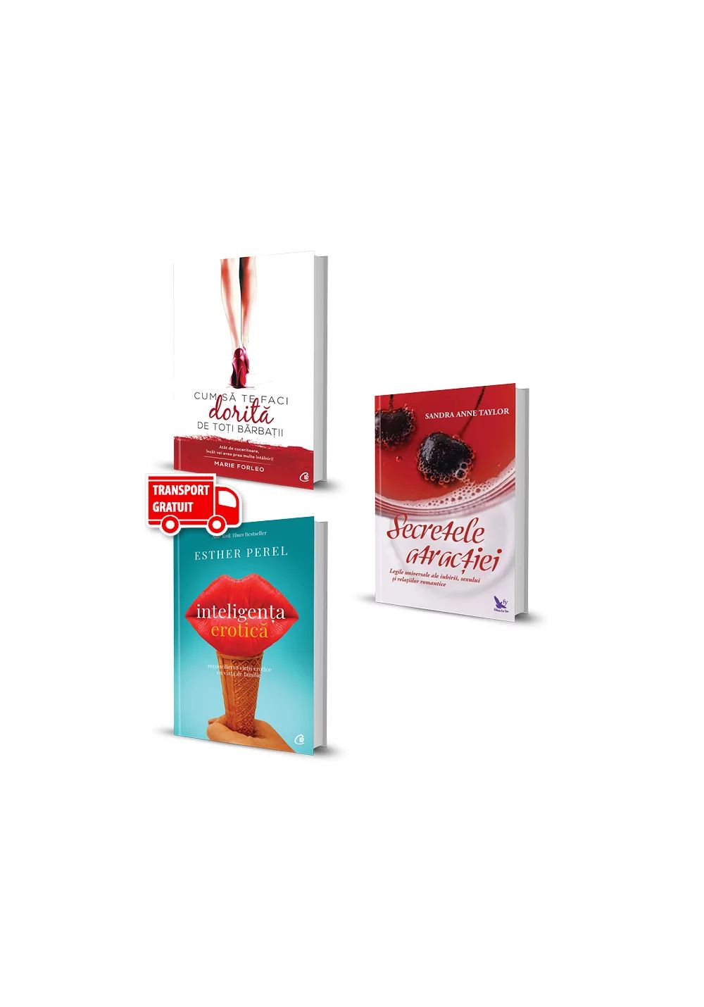 Pachet pentru EA - Arta Seductiei. Set 3 carti