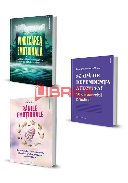 Pachet Vindecare emotionala. Set 3 carti