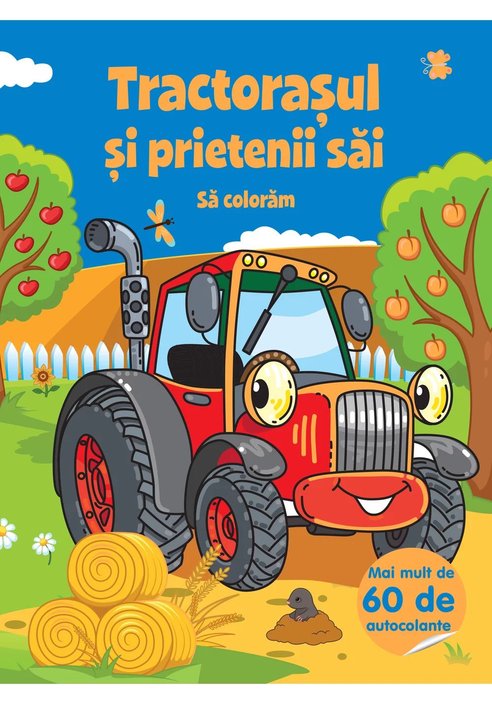 Tractorasul si prietenii sai- sa coloram