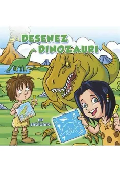 Desenez dinozauri - sabloane