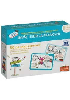 Invat usor la Franceza: 50 de harti mentale - Volumul II - Cls. a III-a, a IV-a, a V-a