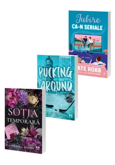 Pachet Sotia temporara + Pucking Around + Iubire ca-n seriale. Set 3 carti