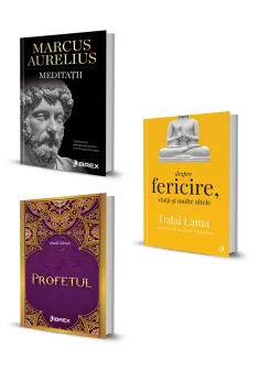 Pachetul Arta fericirii si a intelepciunii. Set 3 carti