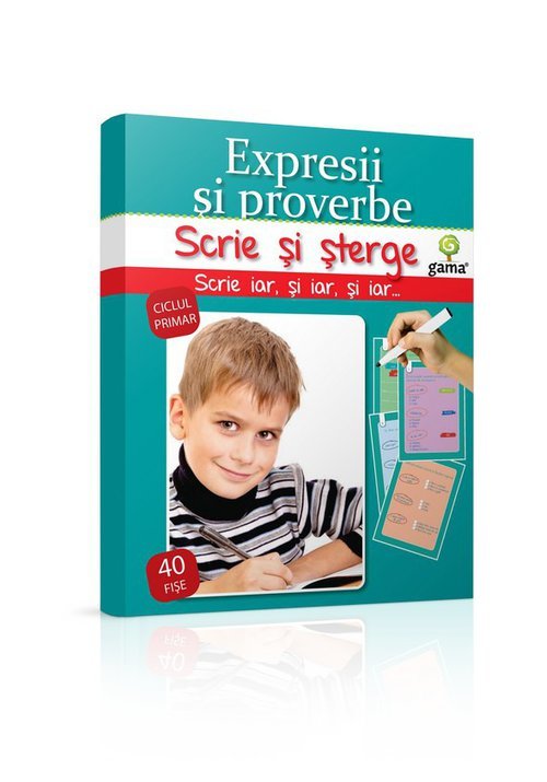 Scrie si sterge - Expresii si proverbe