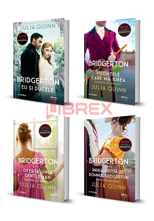 Seria Bridgerton. Set 4 volume librex.ro
