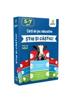 Carti de joc educative. Stiu si castig!