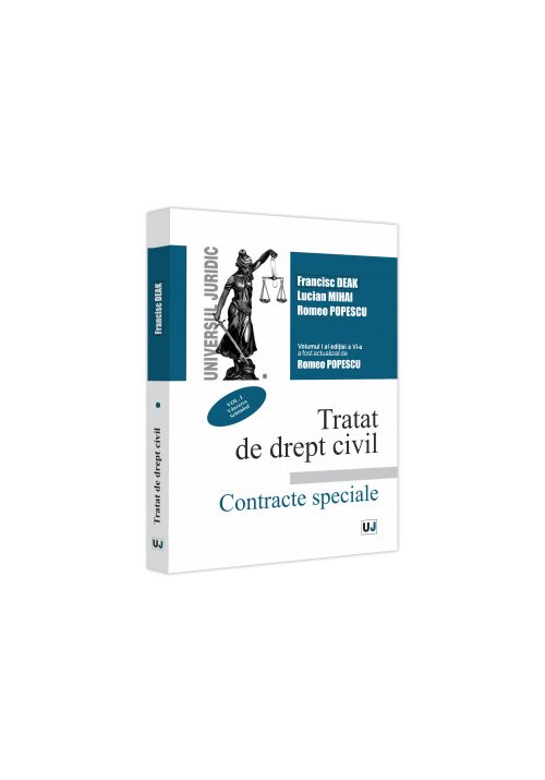 Vezi detalii pentru Tratat de drept civil. Contracte speciale. Vol. I. Vanzarea. Schimbul