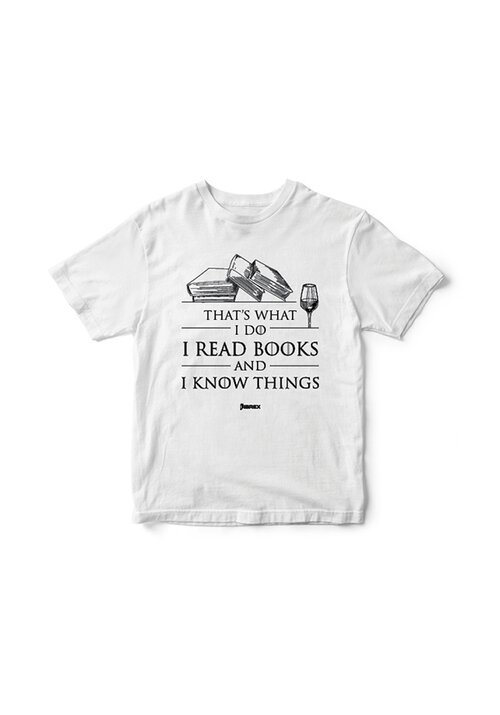 Tricou I Read Books And I Know Things