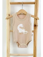 Body bebelus - crem cu dinozaur picture - 4