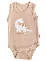 Body bebelus - crem cu dinozaur picture - 1