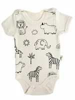 Body bebelus - ivoire cu animalute picture - 1