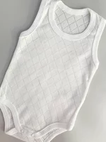 Body bebelus maieu - alb picture - 3