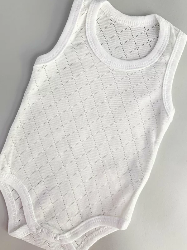 Body bebelus maieu - alb picture - 3