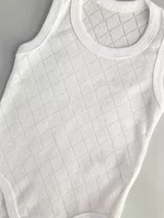 Body bebelus maieu - alb picture - 2