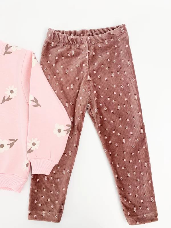 Compleu Dariana 2 piese - roz maro picture - 3