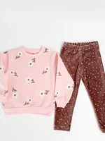 Compleu Dariana 2 piese - roz maro picture - 4