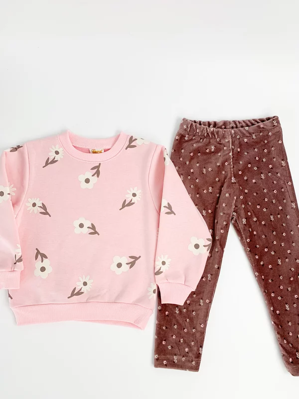 Compleu Dariana 2 piese - roz maro picture - 4