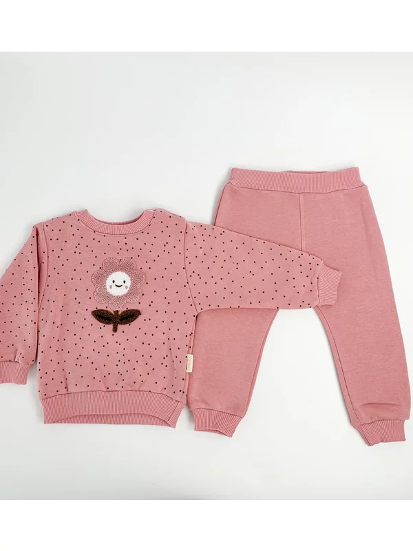 Compleu roz 2 piese - Elena picture - 4