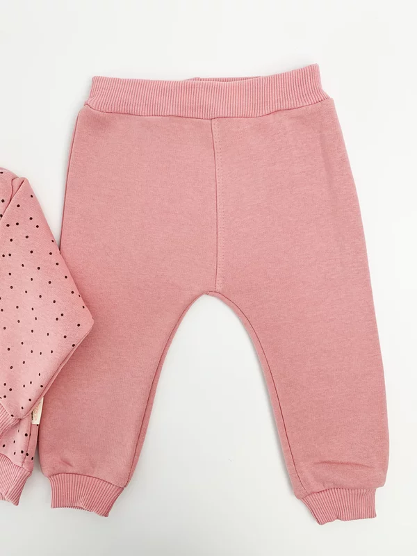 Compleu roz 2 piese - Elena picture - 3