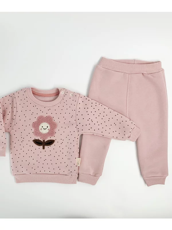 Compleu roz pal 2 piese - Elena picture - 4