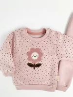 Compleu roz pal 2 piese - Elena picture - 2