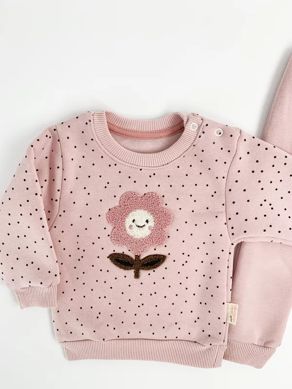 Compleu roz pal 2 piese - Elena picture - 2