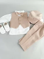 Costum botez baiat Octavian picture - 1