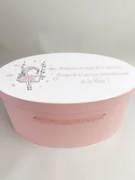 Cufar trusou roz pudra cu fetita in leagan picture - 2