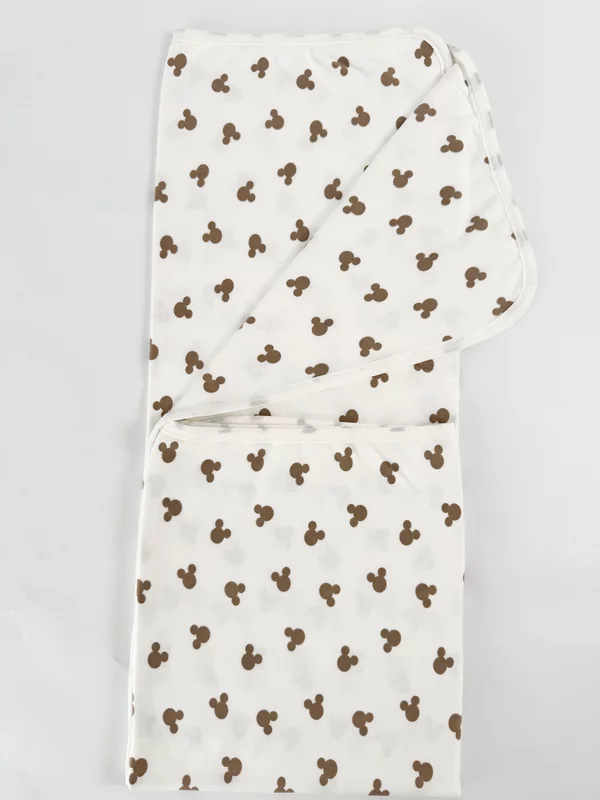 Patura bebelus bumbac cu Mickey Mouse picture - 3