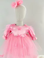 Rochie botez fetita Cassia picture - 3