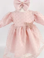 Rochie botez fetita Caterina picture - 5