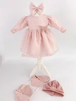 Rochie botez fetita Caterina picture - 9