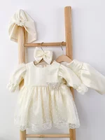 Rochie botez fetita Catinca picture - 6