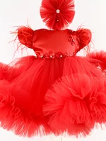 Rochie botez fetita Daciana picture - 3