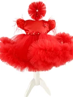 Rochie botez fetita Daciana picture - 5