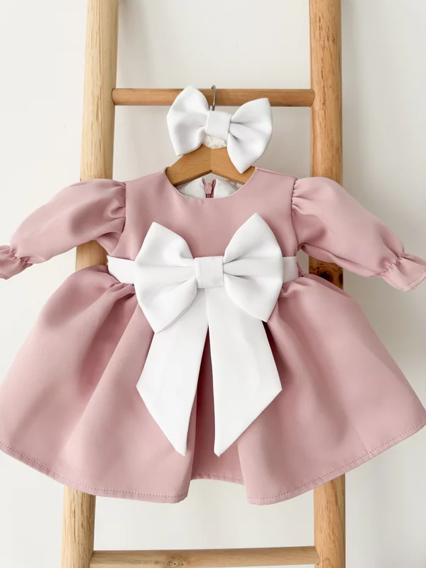 Rochie botez fetita Isla picture - 3