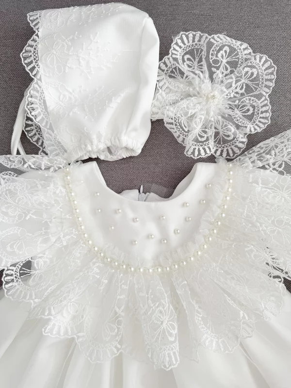 Rochie botez fetita Laguna picture - 3