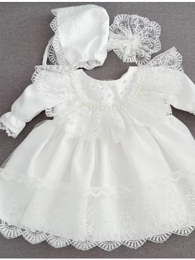 Rochie botez fetita Laguna