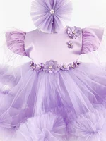 Rochie botez fetita Lilith picture - 3