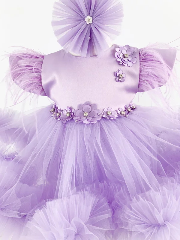 Rochie botez fetita Lilith picture - 3