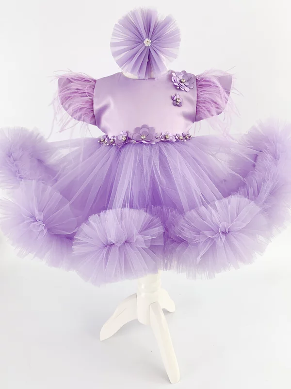 Rochie botez fetita Lilith picture - 7