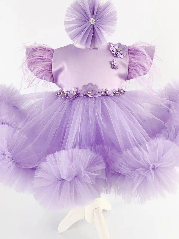 Rochie botez fetita Lilith picture - 4