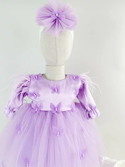 Rochie botez fetita Marigold