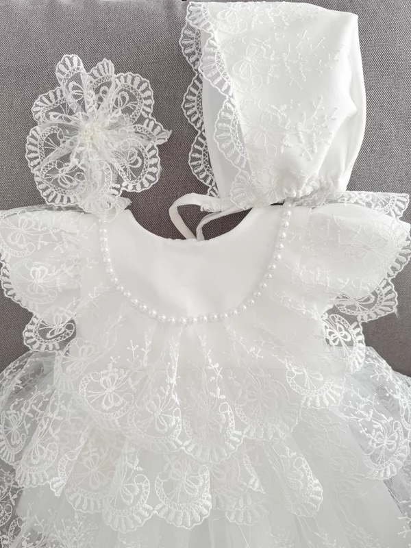 Rochie botez fetita Marnie picture - 6