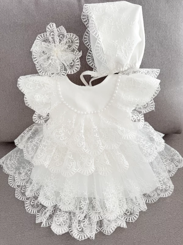 Rochie botez fetita Marnie picture - 7