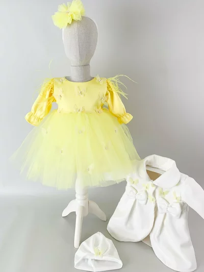 Rochie botez fetita Nadina